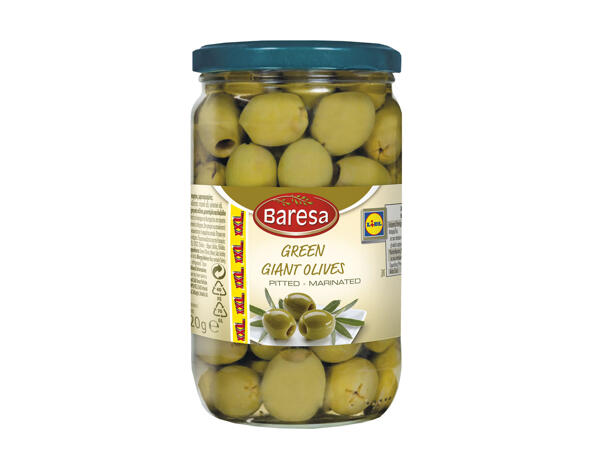 Baresa Green Giant Olives