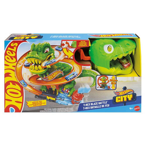 Kids T-Rex Battle Triple Wheels Playset Kit