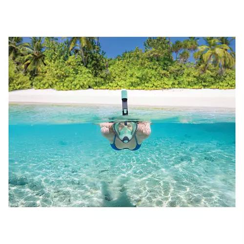 Full Face Snorkeling Mask - Blue, S/M