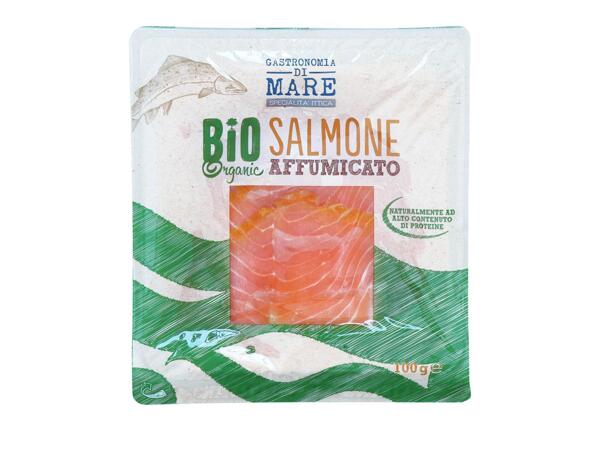 Organic smoked salmon