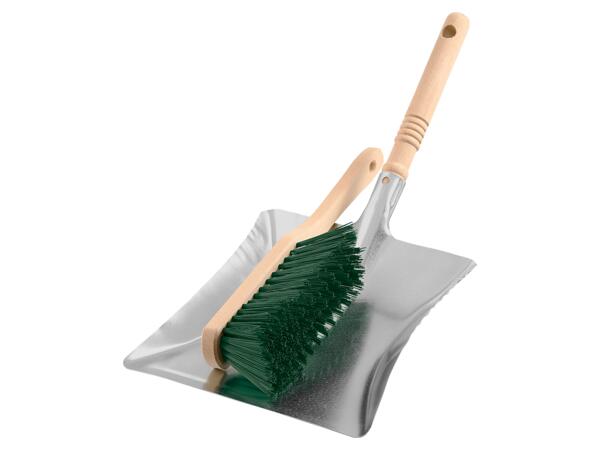 Outdoor Dustpan and Brush