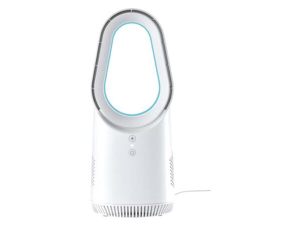 Stolní mini ventilátor s LED osvětlením