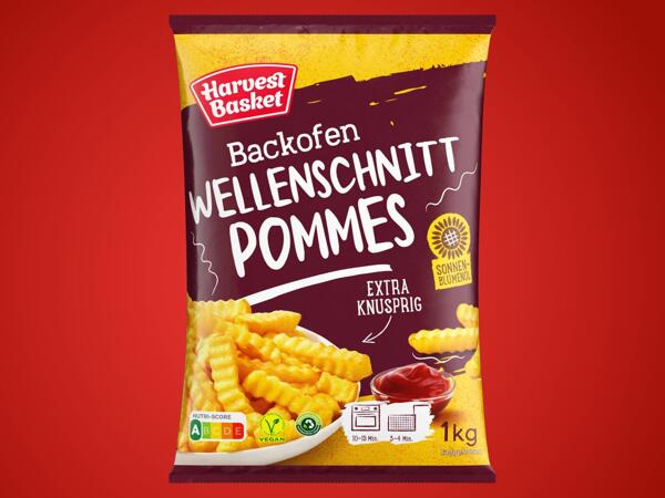 Wellenschnitt Pommes