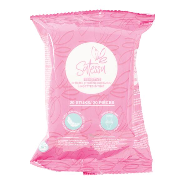 SATESSA(R) Lingettes intimes, 20 pcs