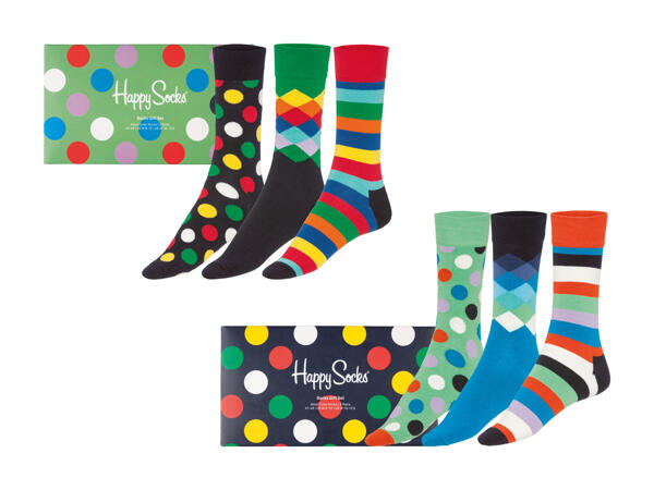 Happy Socks 3er-Geschenkbox (nur im Tessin)