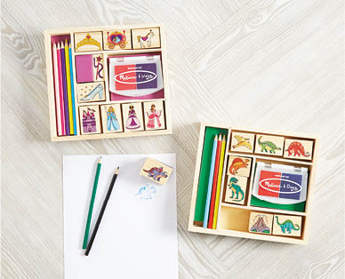 Melissa & Doug Wooden Stamp Set