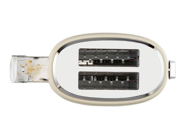 Silvercrest Beige 2-Slice Toaster