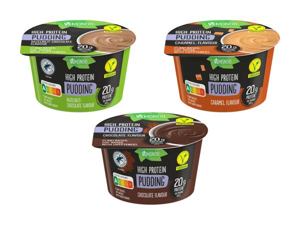 Pudding riche en protéines végan