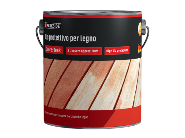 Olio protettivo per legno