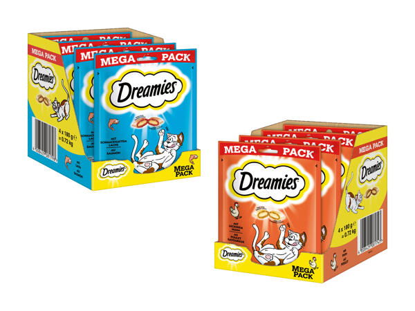 Snack per gatti Dreamies megapack