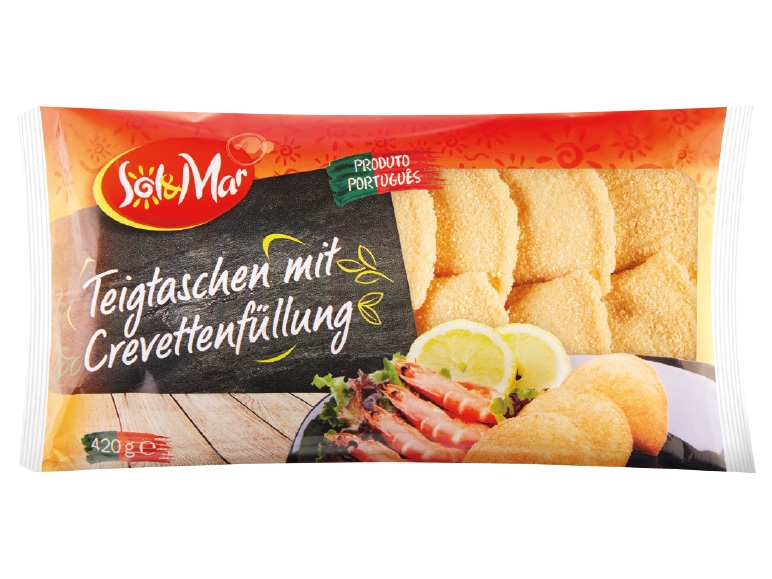 SOL & MAR Teigtaschen mit Crevettenfüllung