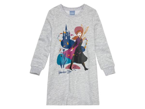 Girls' Sweatshirt Dress "Frozen"