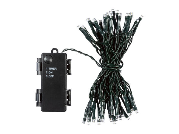 Livarno Home 50 LED Battery Operated String Lights