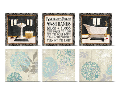 Huntington Home Bathroom Canvas Wall Art