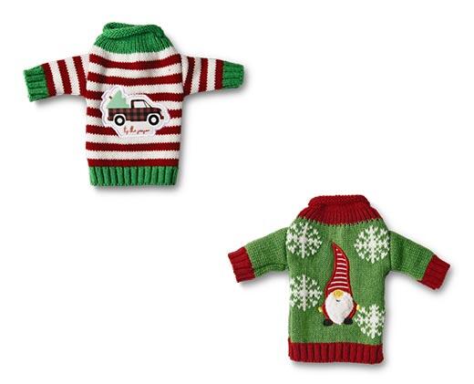 Merry Moments 
 Ugly Sweater Wine Bottle Cover