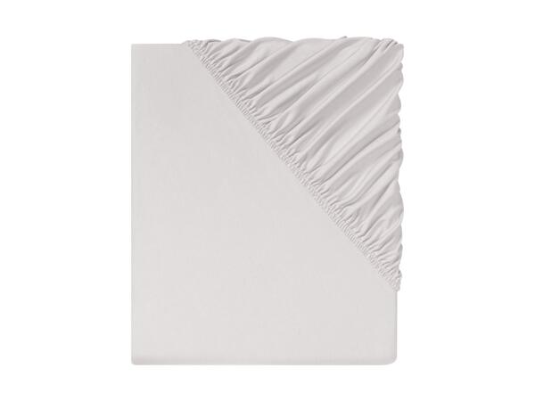 Microfibre Jersey Fitted Sheet Double