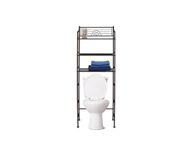 SOHL Furniture 3-Shelf Bathroom Space Saver