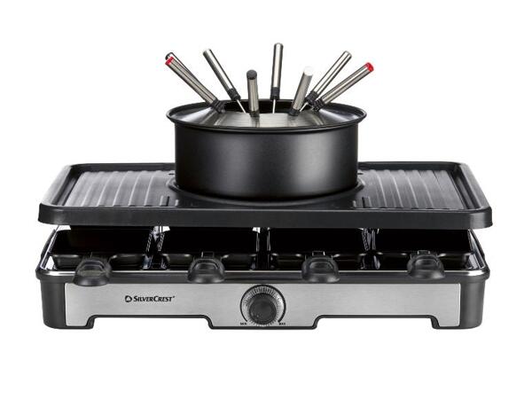 Kombinovaný raclette gril s fondue SRGF 1400 A3