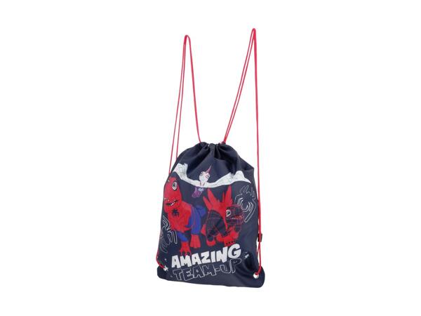 School Backpack With Gym Bag And Pencil Case