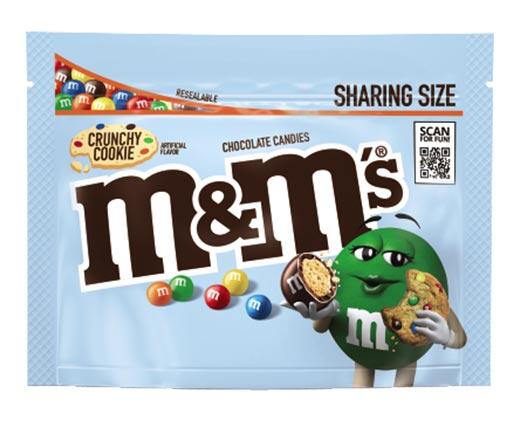 M&M's 
 Crunchy Cookie