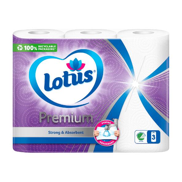 LOTUS Premium køkkenrulle eller classic toiletpapir