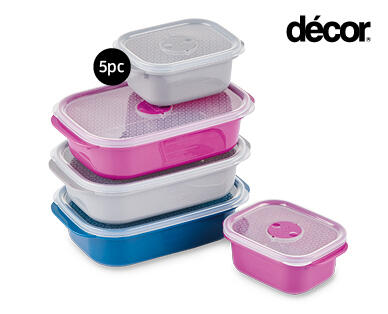 Décor Microsafe 5 Piece Set
