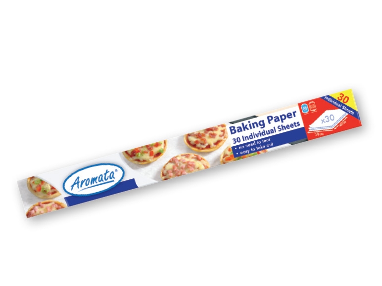 AROMATA Individual Sheet Baking Paper