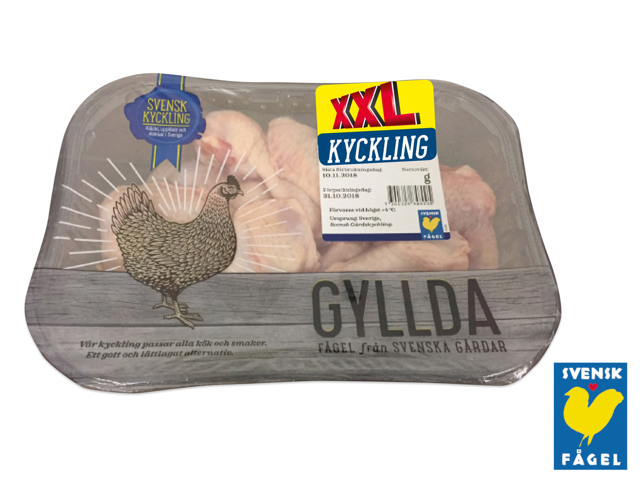 KYCKLINGVINGAR XXL