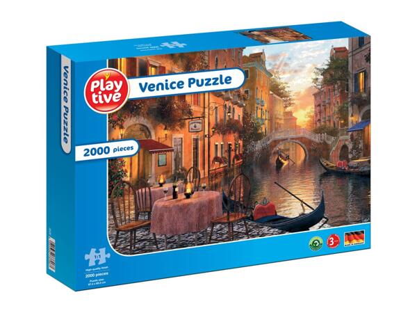 Playtive ​2000 Piece Puzzle - Venice