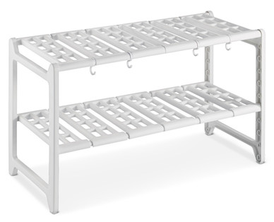 Easy Home Expandable Under-Sink Shelf