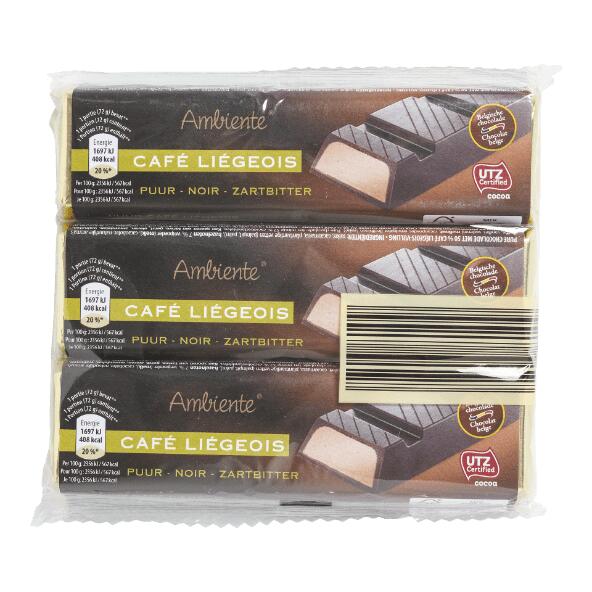 AMBIENTE(R) 				Chocoladerepen, 3 st.