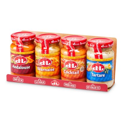 Sauces, 4 pcs