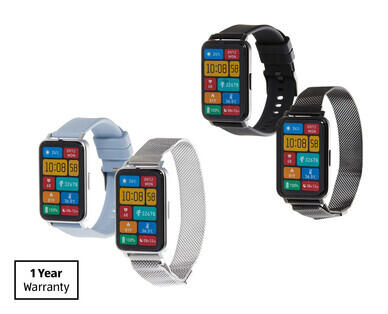 Smart Watch with Interchangeable Straps