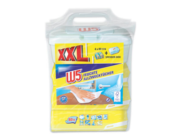 Feuchte Allzwecktücher 4x 80 Stk.-Pkg.