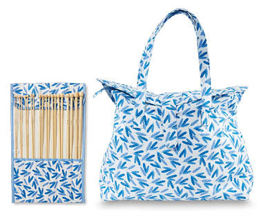 Knitting Tote Bag or Knitting Needles 10pk