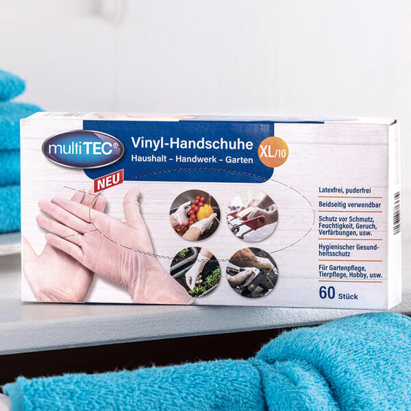 Vinyl-Handschuhe 60er-Pack