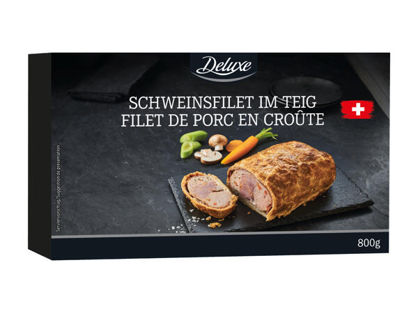 Filet de porc en croûte