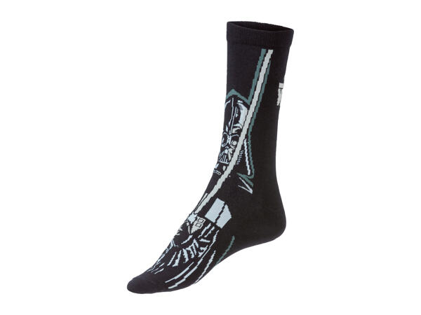 Adult's Character Socks - 3 pairs