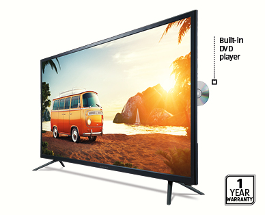 40"/101cm Full HD TV with DVD Player
