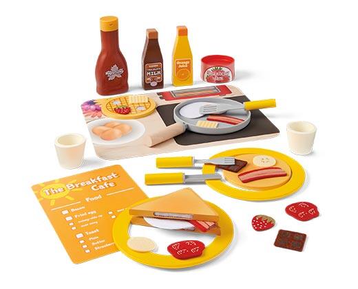 Bee Happy Wooden Play Food Set