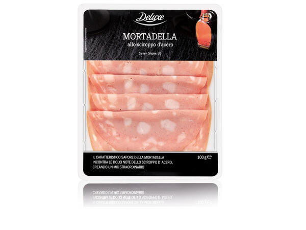 Mortadella with Maple Syrup