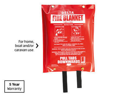 Fire Blanket 1.8m x 1.8m 