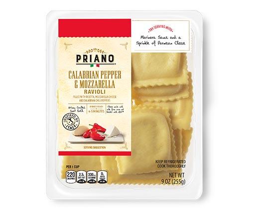 Priano Prosciutto or Calabrian Ravioli
