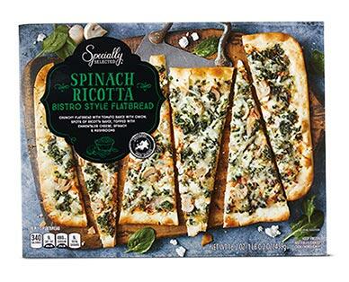 Specially Selected 
 Spinach & Ricotta or Mushroom Flatbread