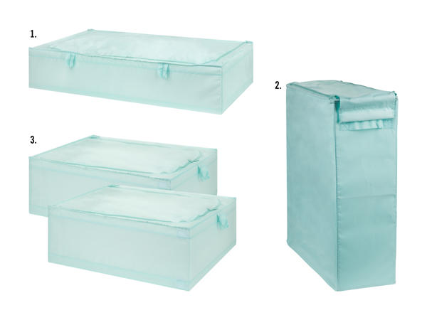 Housses de rangement dessous de lit/ corbeille à linge pour armoire (uniquement au Tessin)