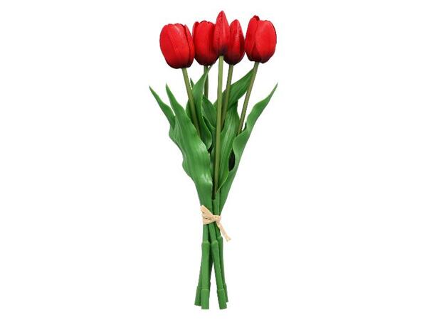 Umělé tulipány, 5 ks