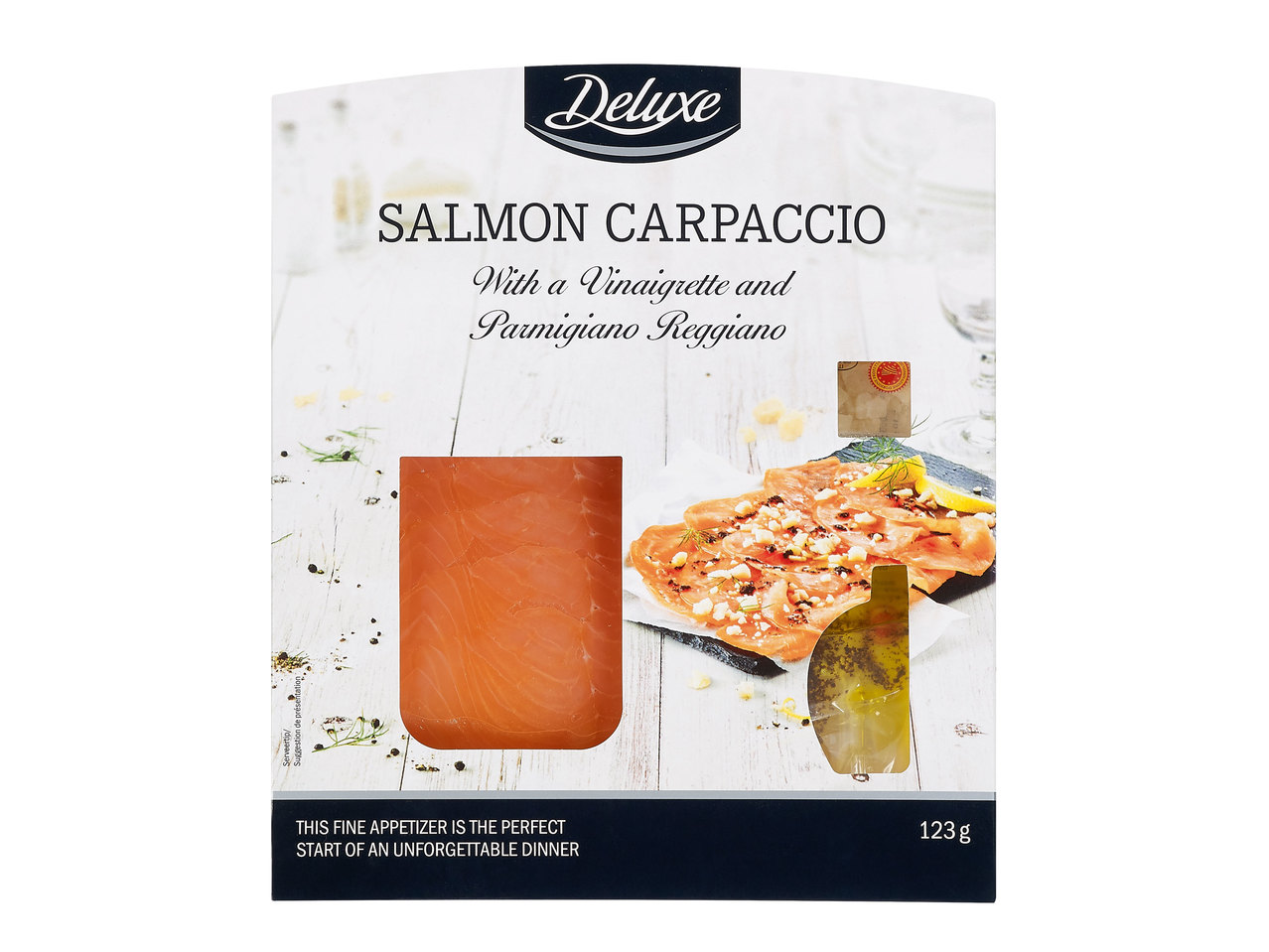 Lachscarpaccio