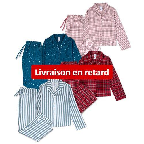 UP 2 FASHION WOMEN Pyjama en flanelle pour femmes