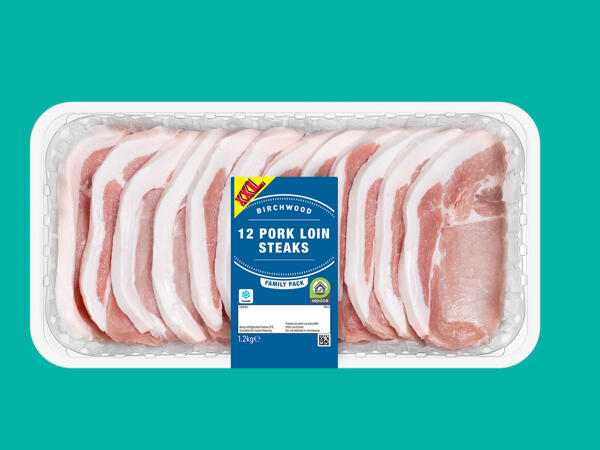Birchwood 12 Pork Loin Steaks