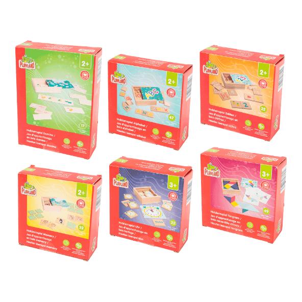 PLAYLAND(R) 				Jeu éducatif en bois